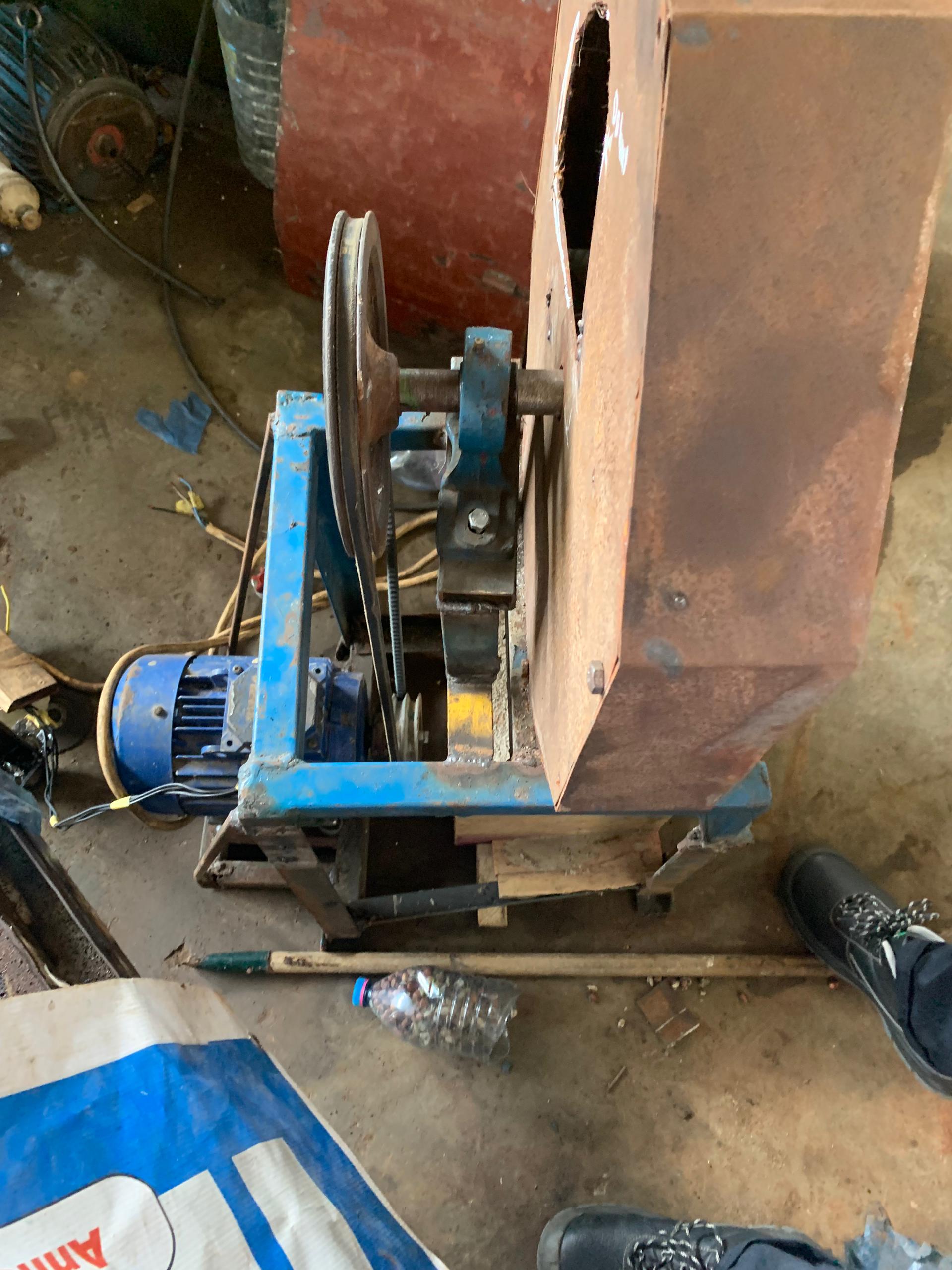 Vue d'ensemble du prototype final de la machine