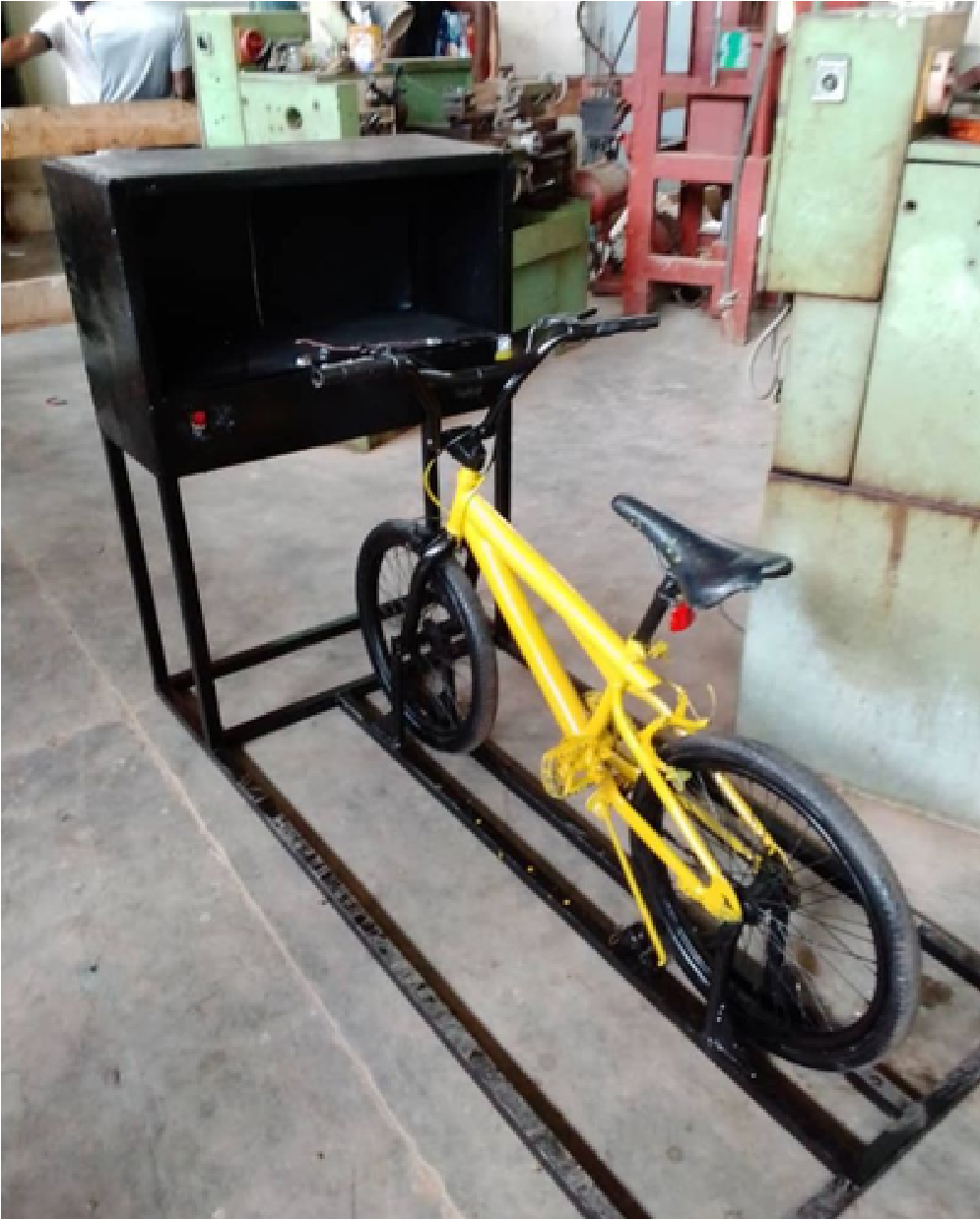 Pedal Power Mobile Phone Charger - Sustainable energy solution